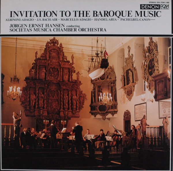 Jørgen Ernst Hansen, Societas Musica Chambe: Invitation To The Baroque Music
