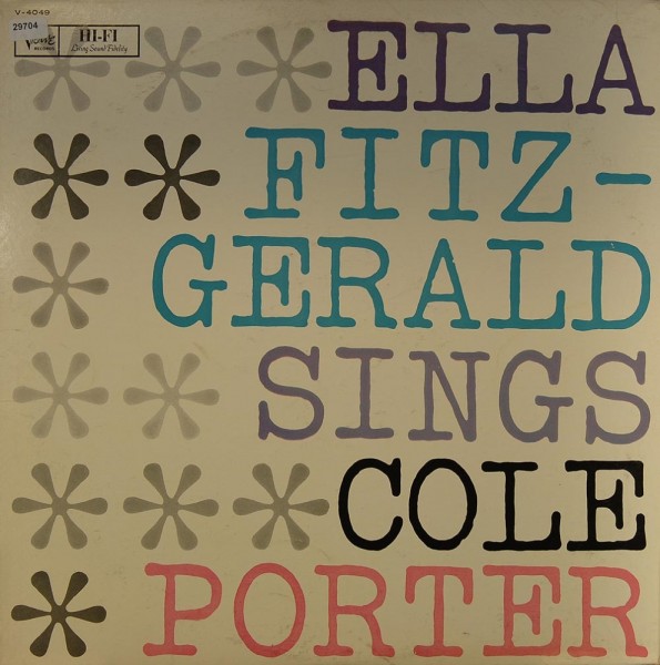 Fitzgerald, Ella: Ella sings Cole Porter