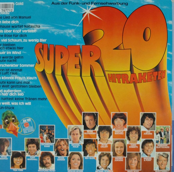 Various: Super 20 - Hitraketen