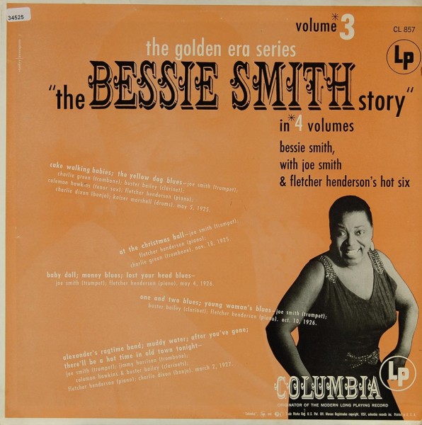 Smith, Bessie: The Bessie Smith Story Vol. 3