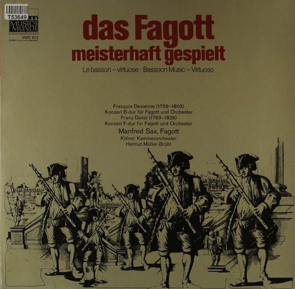 Kölner Kammerorchester, Helmut Müller-Brühl, Manfr: Das Fagott, Meisterhaft Gespielt