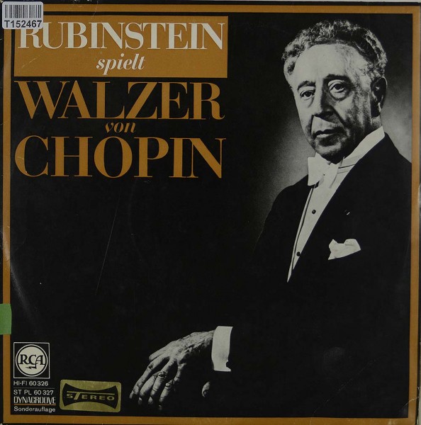 Arthur Rubinstein, Frédéric Chopin: Rubinstein spielt Walzer von Chopin