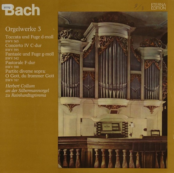 Bach: Orgelwerke 3