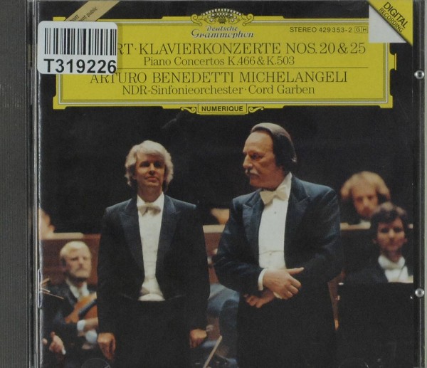 Wolfgang Amadeus Mozart - Arturo Benedetti M: Klavierkonzerte Nos.20 &amp; 25 /