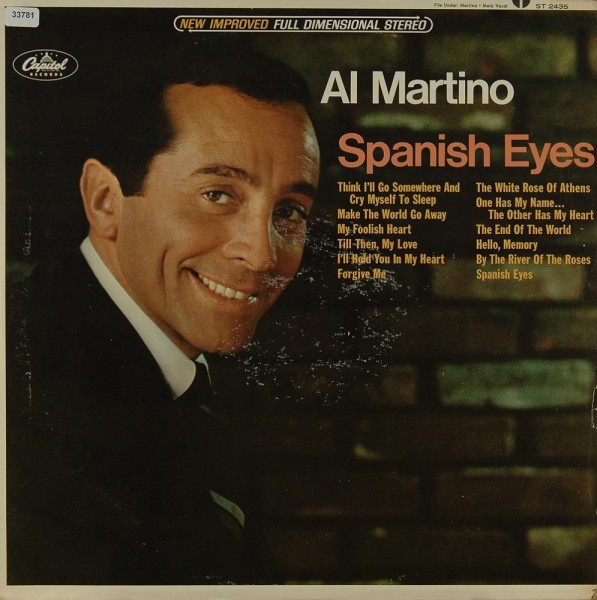 Martino, Al: Spanish Eyes
