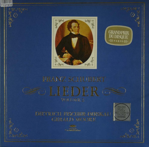 Franz Schubert, Dietrich Fischer-Dieskau, Ge: Lieder Volume 2