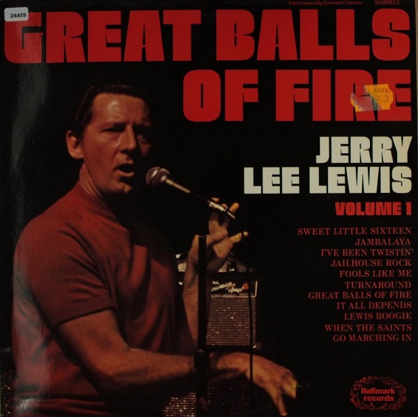 Lewis, Jerry Lee: Great Balls of Fire Volume 1